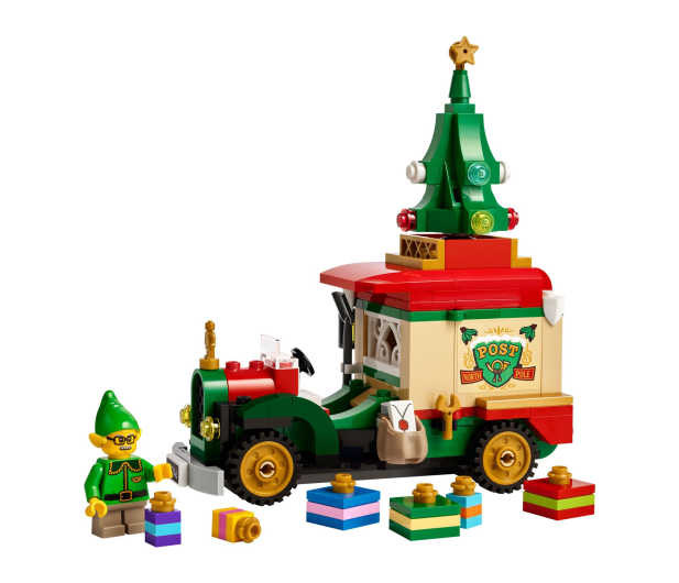 LEGO Iconic 40746 Ciężarówka świętego mikołaja - 1331683 - zdjęcie 3